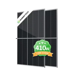 Sunway 120cells 166mm 385w 410w Monocrystalline Shinged Solar Panel